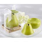 Pear Salt and Pepper Shakers