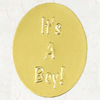 It's a Boy Envelope Seals