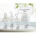 Treble Clef Place Card Holder