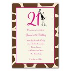 21st Birthday Party Invitations
