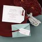 Airplane Ride Wedding Invitation