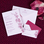 Apple Blossom Weddidng Invitation