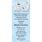 Baby Byw Wiggler invitation