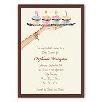 Baby Cupcakes Shower Invitation