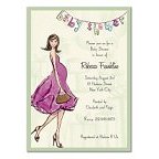 Baby Shower Soiree Blank Invitation