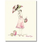 Beautiful Mom Thank You Card