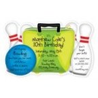 Bowling Bag Party Invitation