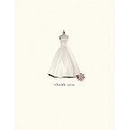 Bridal Dress Form Thank You Card