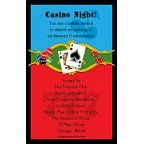 Casino Night Invitation