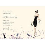 Champagne Girl Invitations