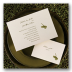 Fallen Wedding Invitation