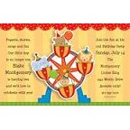 Ferris Wheel Fun Party Invitation