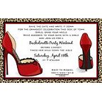 Girl's Night Heels Blank Invitation