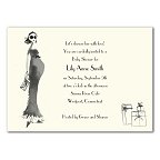 Glamour Mom Invitation