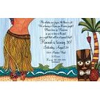 Hula Invitation