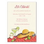 Margarita Invite Blank Invitation