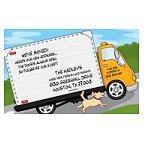 Moving Truck Moving Announcement