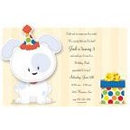 Party Puppy Birthday Party Invitation