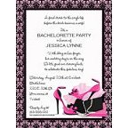 Pretty Pumps Blank Invitation