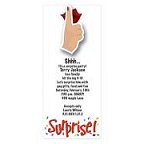 Shhh . . . Surprise Party Invitation