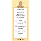 Teddy Bear and Bees Blank Invitations