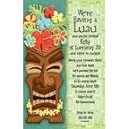 Tiki Time Invitation