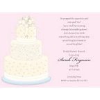 Wedding Cake Invitation