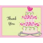 Wedding Day Thank You Card
