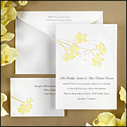 Yellow Flowers Invitation